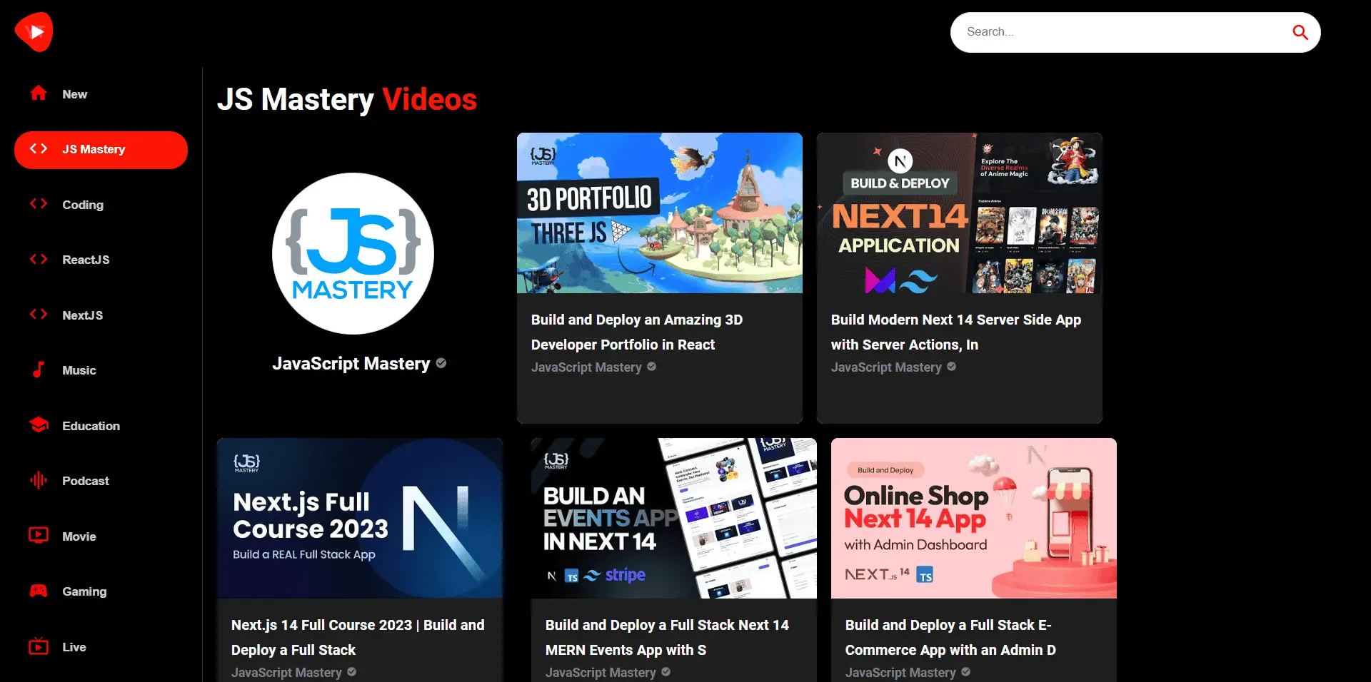Youtube Clone