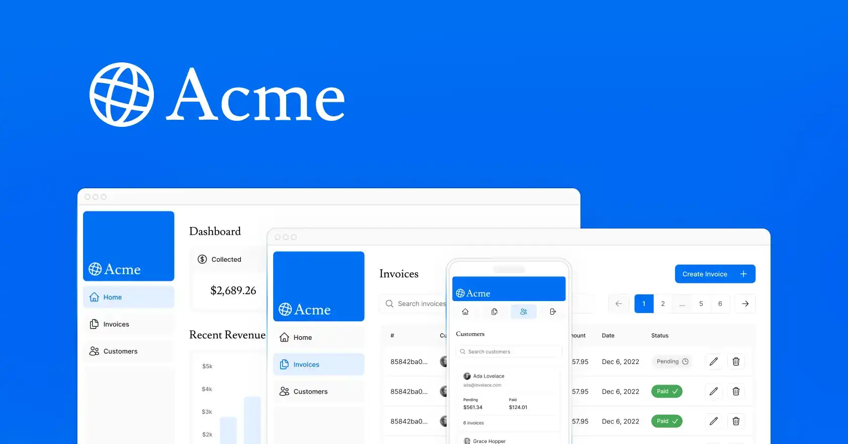 Next.js Dashboard