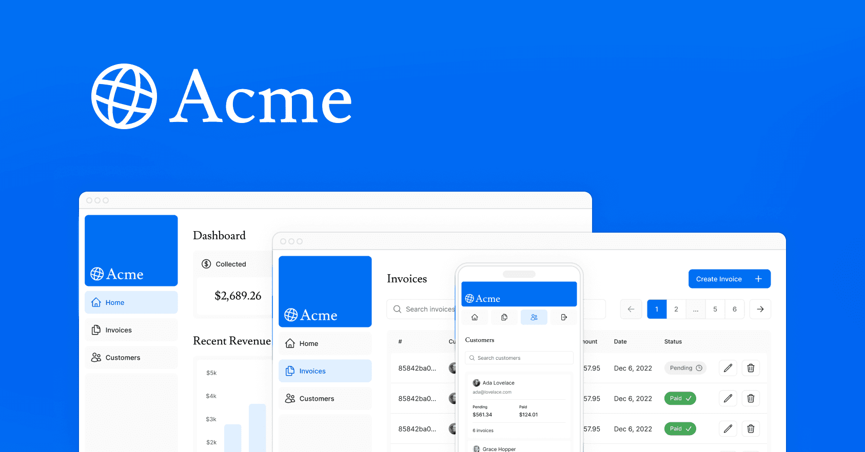 Next.js Dashboard